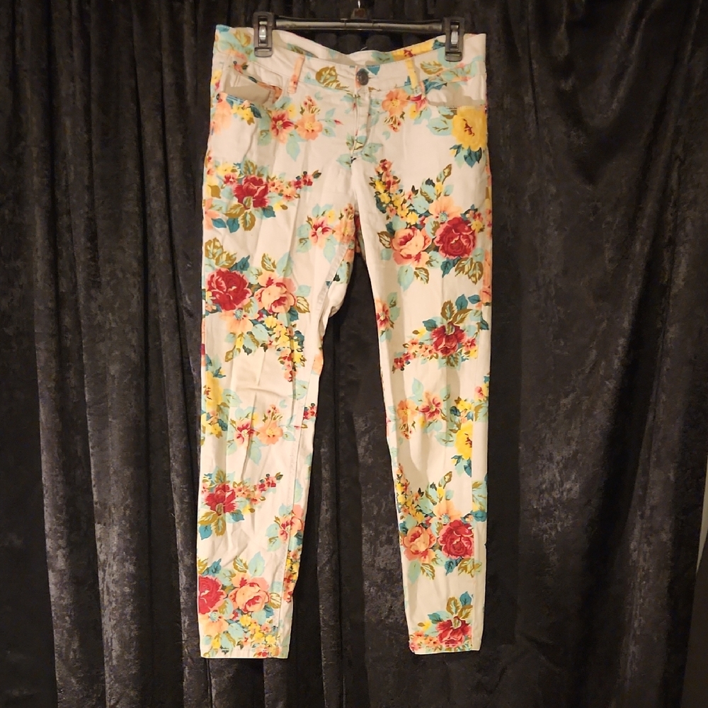 Metaphor Vibrant Floral Jeans